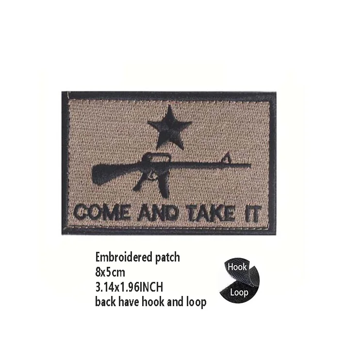 Embroidered LIVESTOCK AGENT Magic Badge Patch with Personality and Morale Appeal