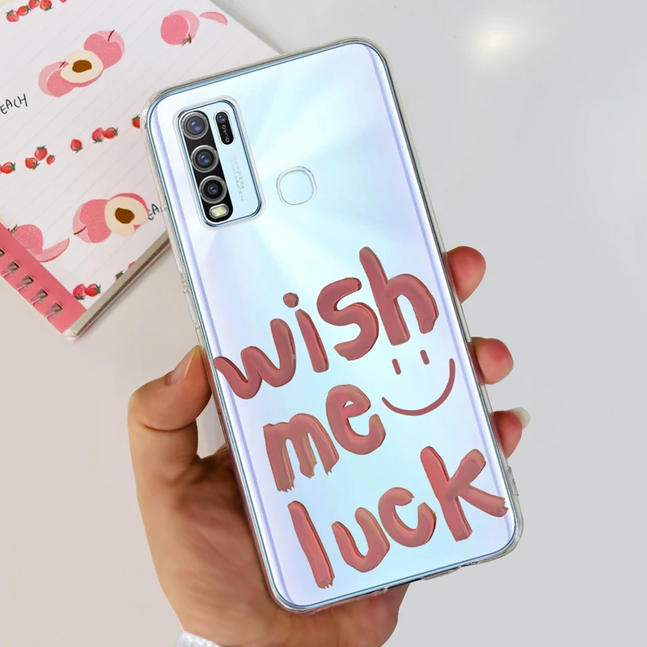 Fashionable Painted Clear Silicone Soft TPU Phone Case Cover