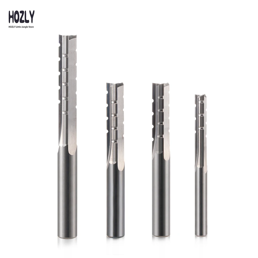 1pcsStraightCNCBitParallelMillingCutter4mm6mm3FlutesSolid