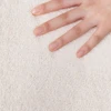 Minimalist Cloakroom Shaped Carpet Thick Rugs for Bedroom Irregular Living Room Decoration Striped Rug Cream Plush Anti-slip Mat 5