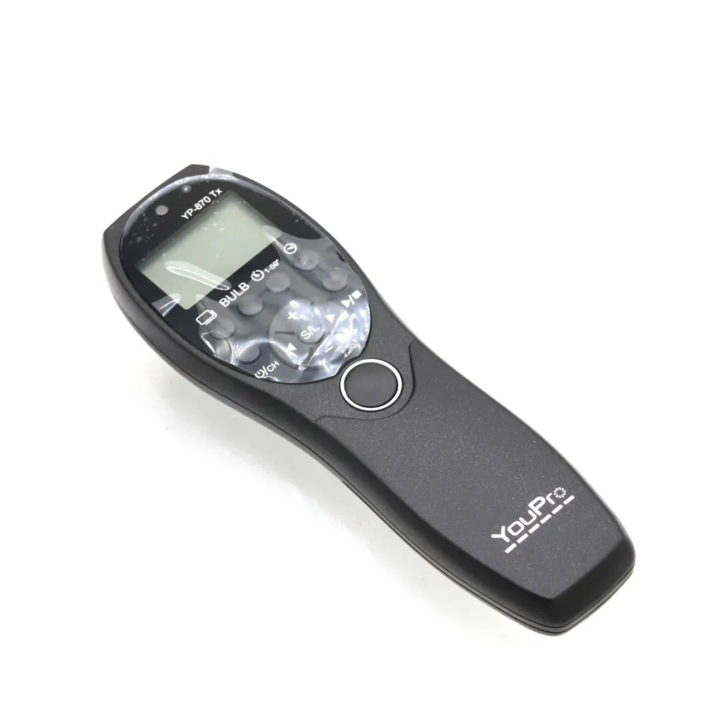 YP-870 2.4G Wireless Timer Camera Remote Shutter Release Controller LCD Timer Control For Canon Nikon Sony Panasonic