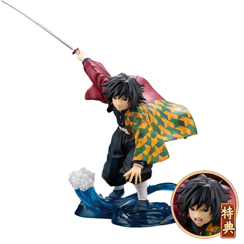 

20.5cm Kotobukiya ARTFX J Demon Slayer Tomioka Giyuu Action PVC Collection Model Toy Anime Figure Toys For Kids