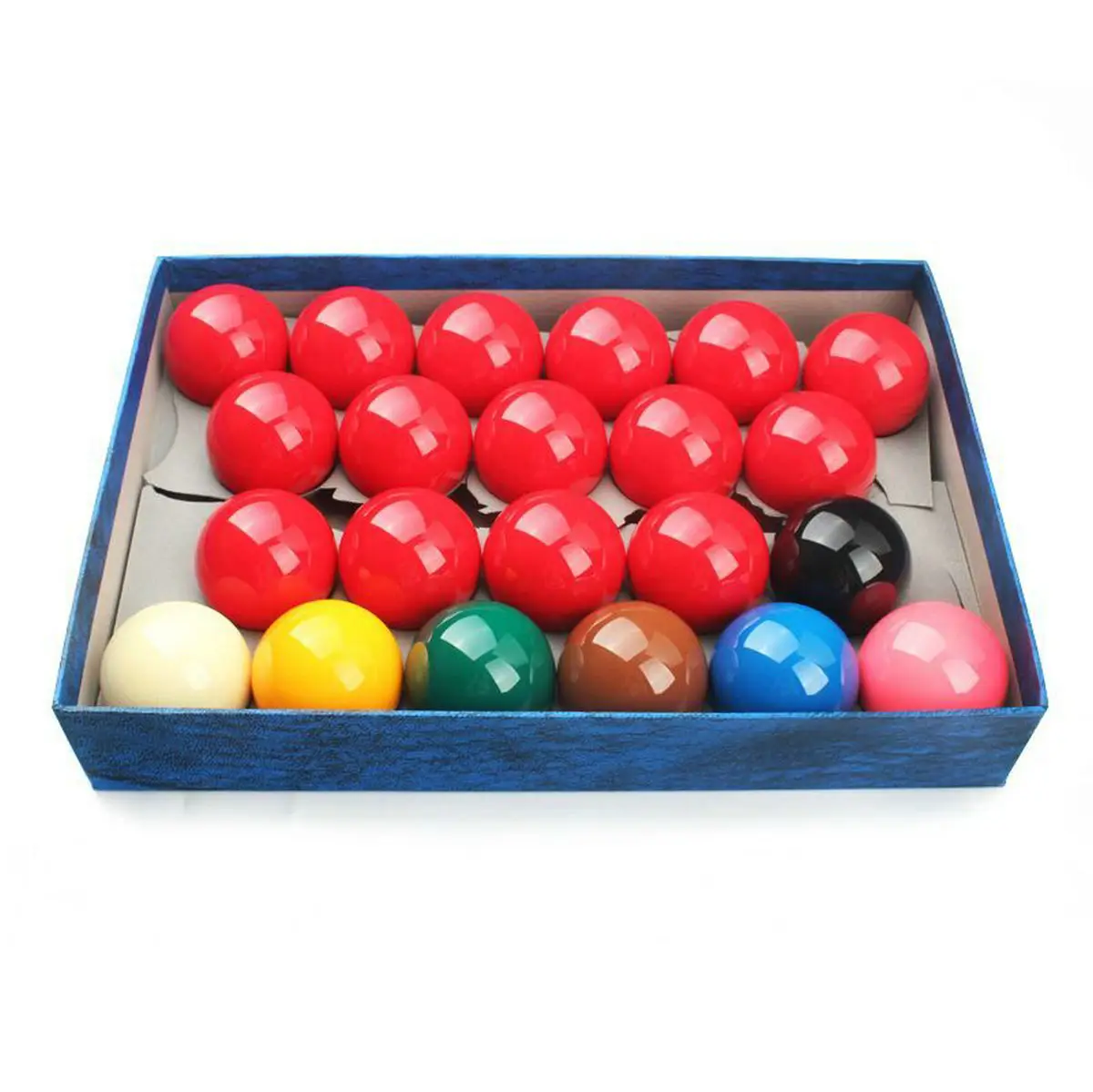Cuppa Professional Standard Tournament Snooker Balls Set (2-1/16 Inch, 52.5mm, With 15 Reds)