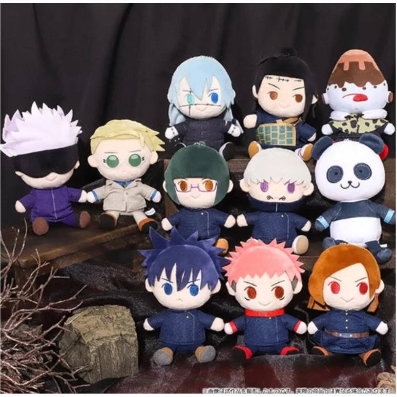 

Товары, оригинальная плюшевая кукла MOVIC juютсу Kaisen Satoru Gojo Kugisaki noбара Fushiguro Megumi Itadori Yuji Inumaki Toge