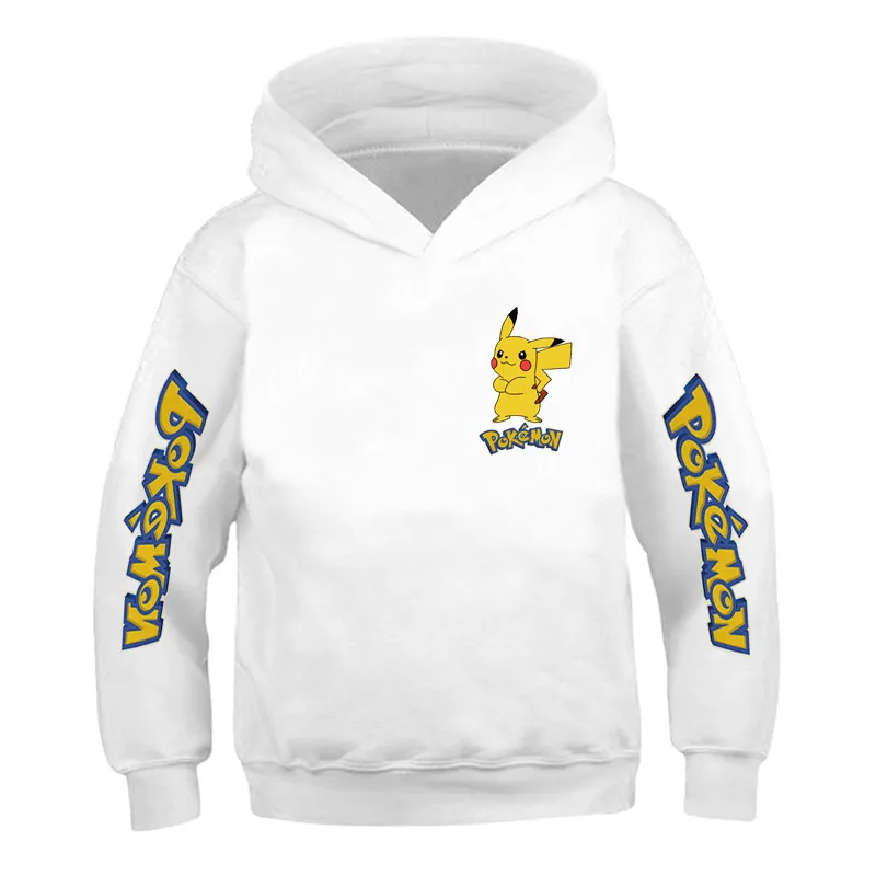 new children's hoodies 2022 Pokemon Kids Girls Boys Sweatshirts Winter Spring Kids Cotton Tops Fashion Sports Pikachu Kids Hoodie children's anime hoodie Hoodies & Sweatshirts