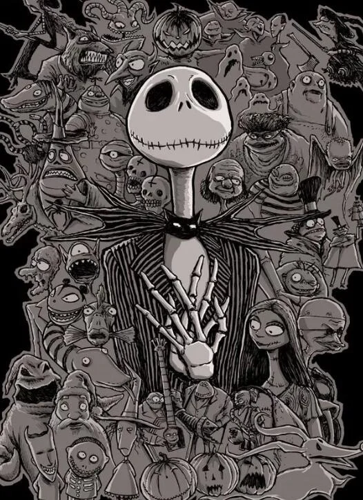 Nightmare Before Christmas Diamond Painting - Temu