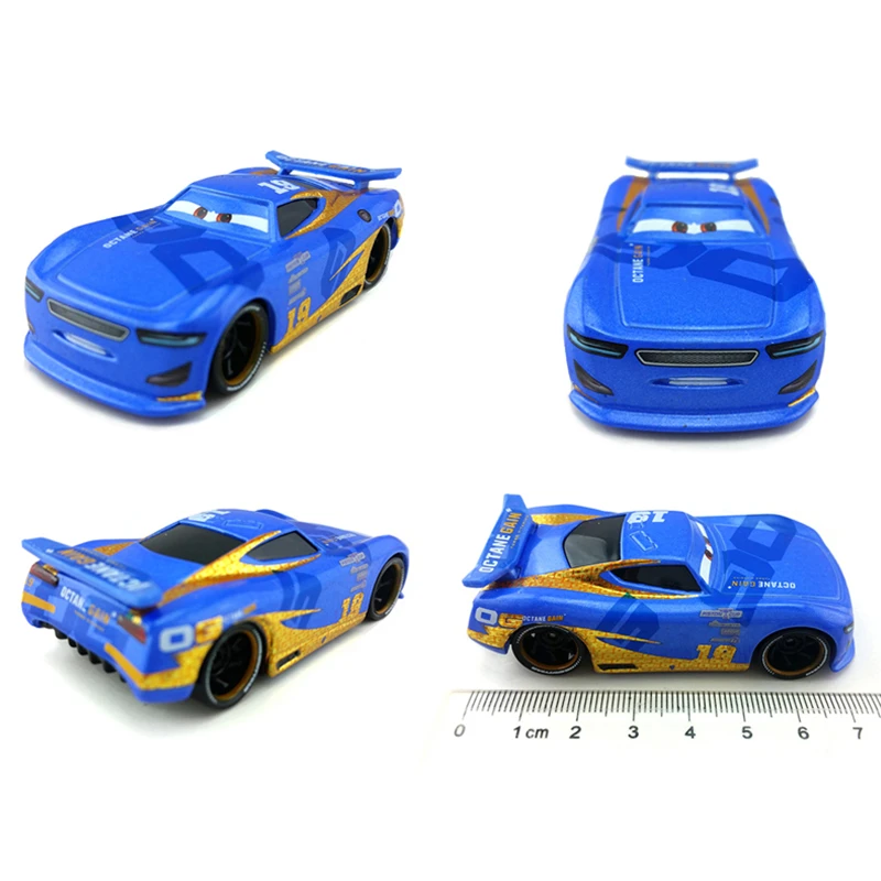 Disney Pixar Cars 2 3 Metal Diecast Car Toy 1:55 Lightning McQueen Jackson Storm Vehicle Model Toy Boy Holiday Gift diecast model cars