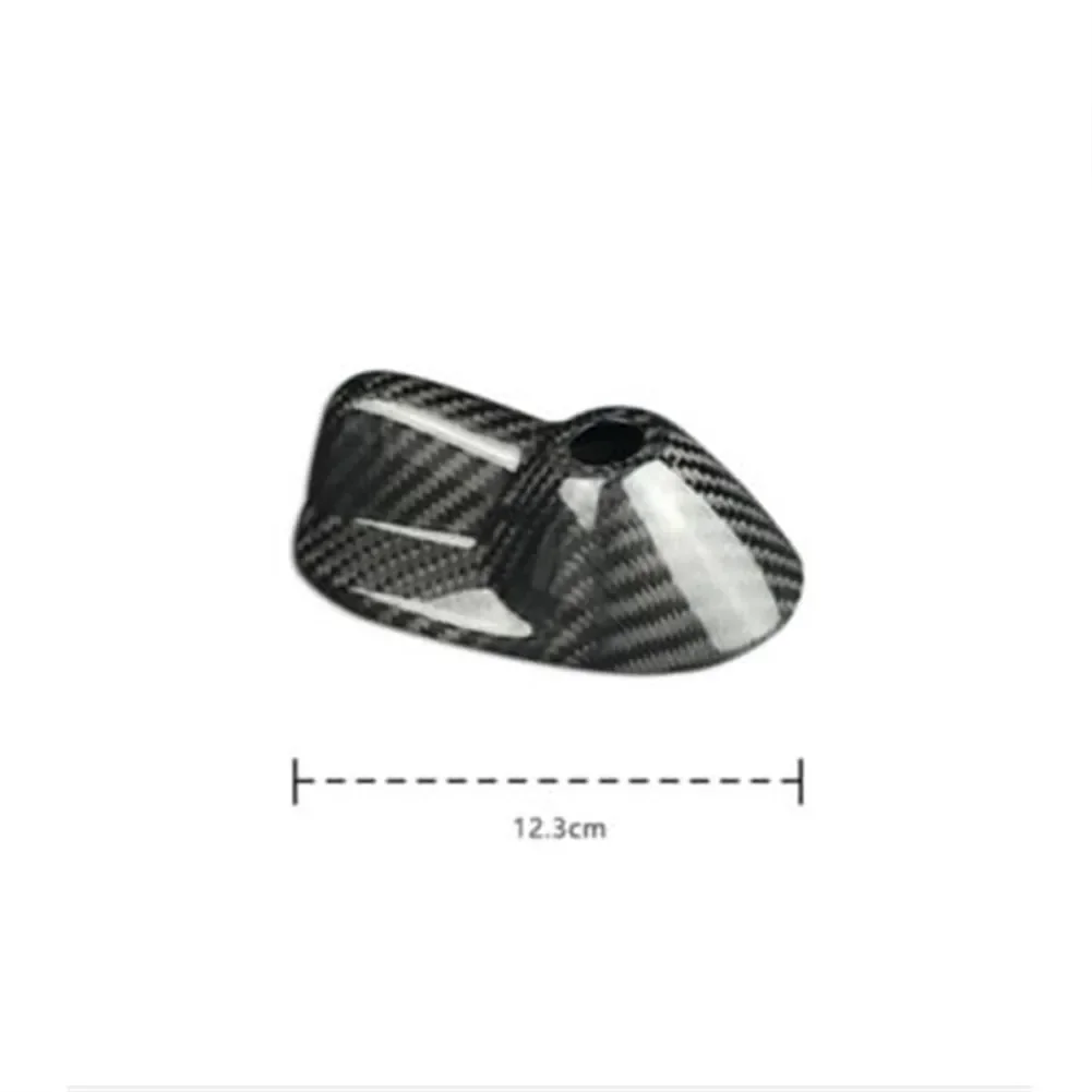 미니 쿠퍼 R56 R56LCI 2007-2013용 카홈 리얼 카본 파이버 루프 안테나 커버 블랙 루프 안테나 자동차 안테나 카 스타일링 포함