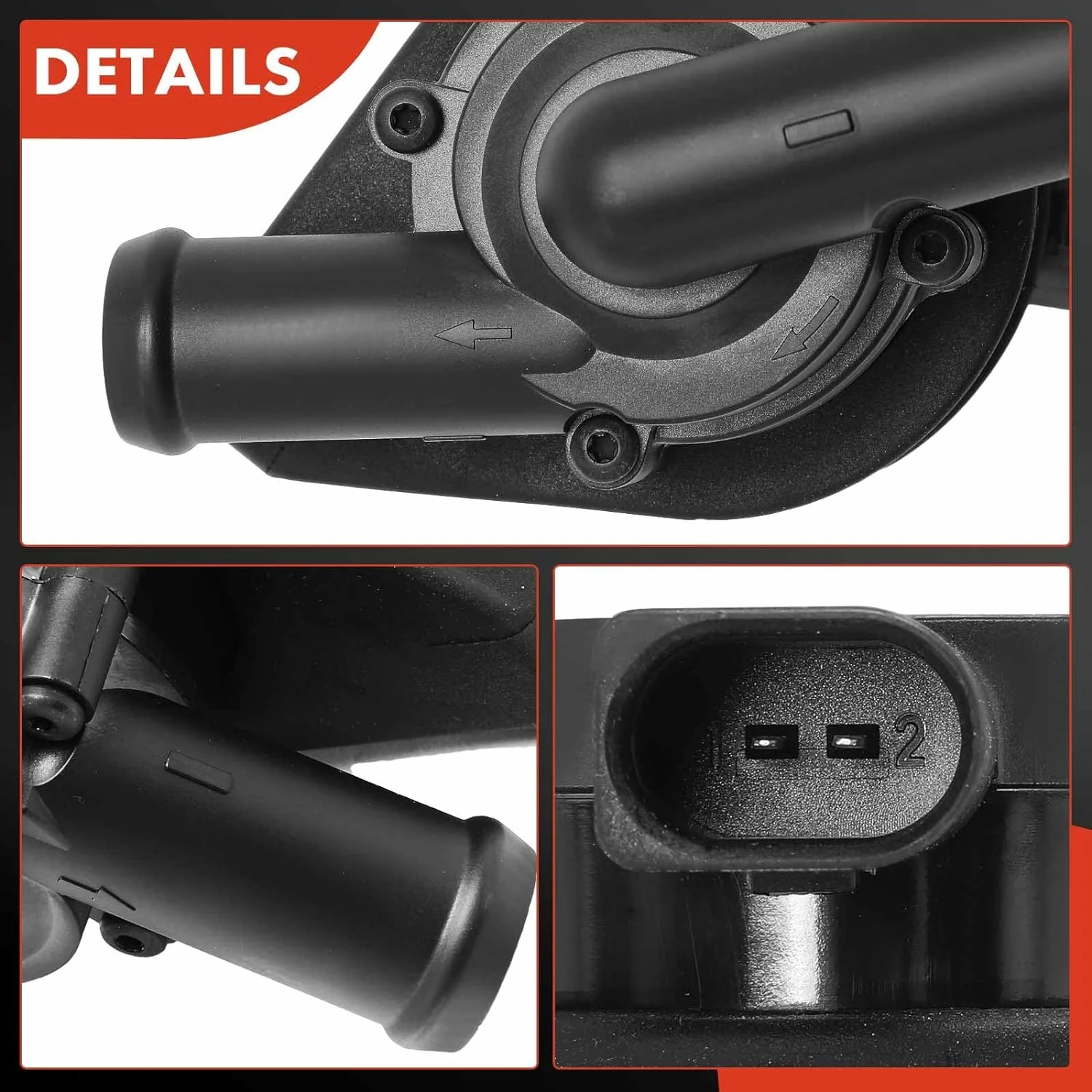 Cooling Water Pump Additional Electrical Auxiliary Coolant Water Pump For AUDI A4 A6 VW VOLKSWAGEN PASSAT 078 121 601 B