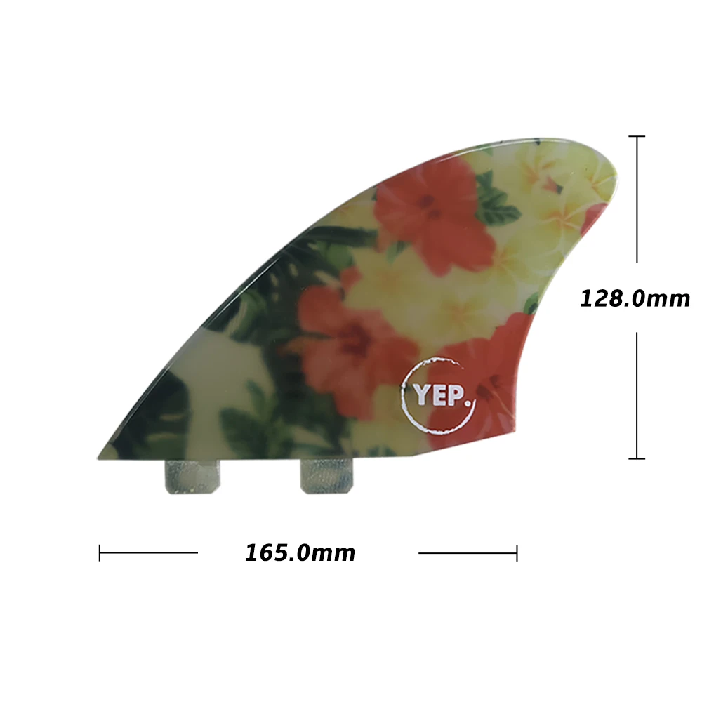 Fiberglass UPSURF FCS 1 KEEL FINS Flower Twin Fin Fish Model Keel Quillas Surfboard Fins Fish/Funboard/Twin Fin Boards