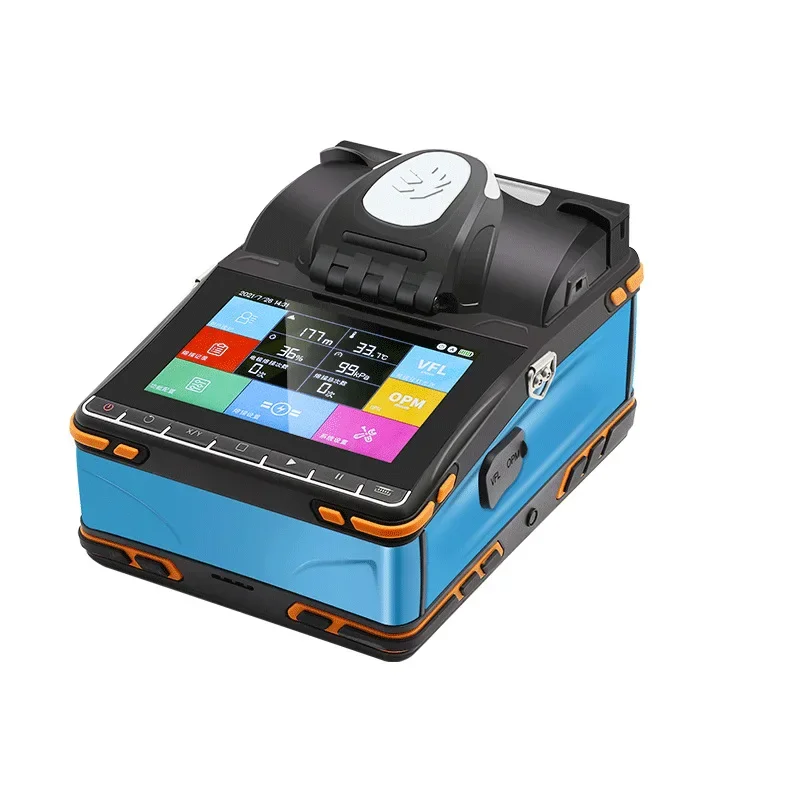 

Fiber Fusion Full Automatic Touch Operate 7 Seconds Fast Fiber Splicing Machine with VFL Fiber Optic Tools