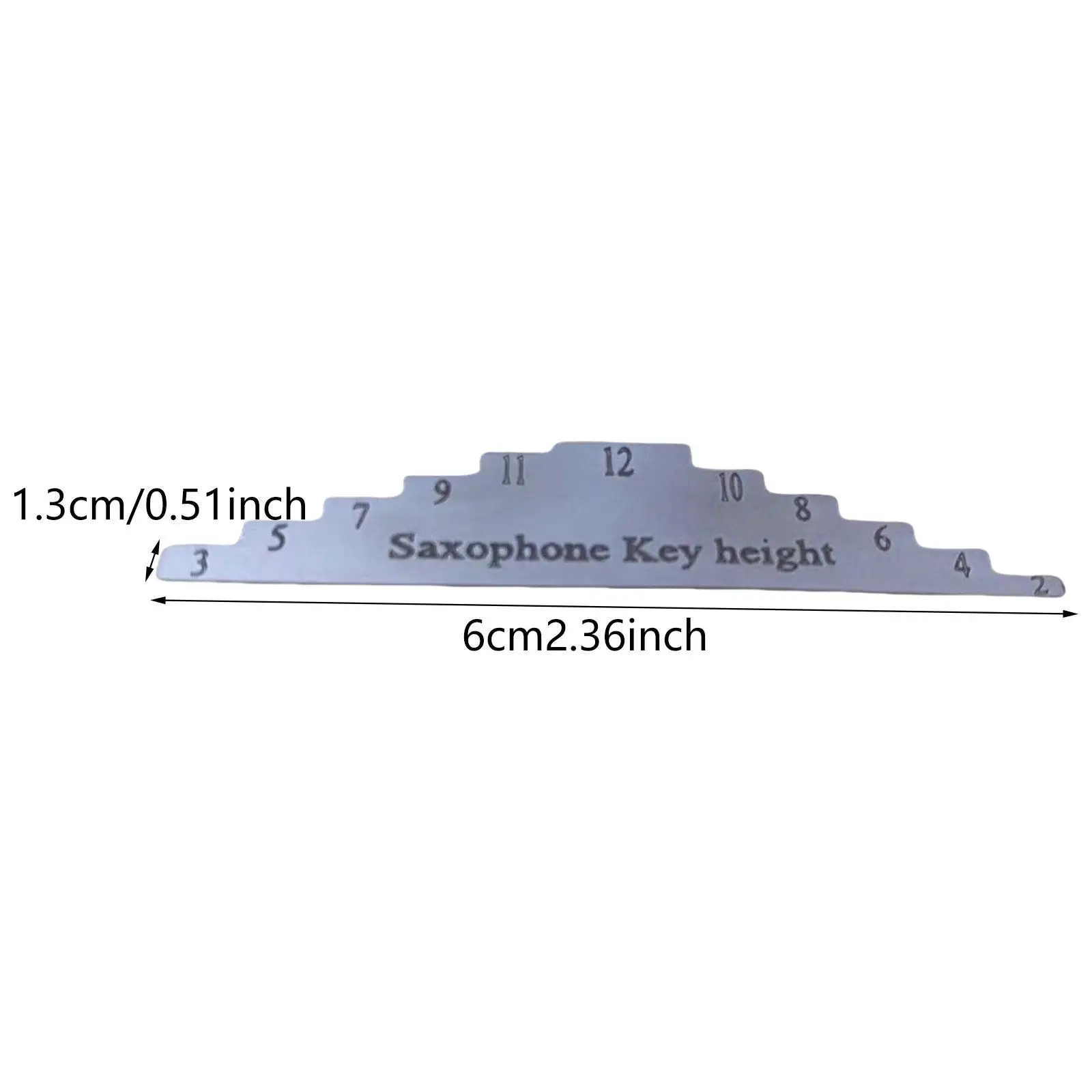 Saxophone Accessories Flute Maintenance Tools Saxophone Flute Clarinet Opening Height Gauge Repair Tool Kit Wind Instrument Maintenance Parts