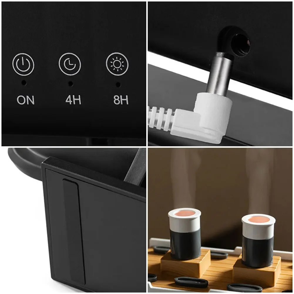 Air Humidifier Ship Model Aroma Air Humidifier Ocean Liner Essential Oil Diffuser Jellyfish Smoke Ring Spray Aroma Diffuser