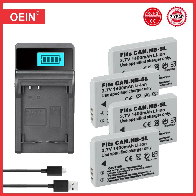 NB-5L NB5L Battery + NB 5L Charger for Canon S110 SX200 SX210 SX220 SX230 IS S100 SD700 is SD850 is SD950 SX200 SX220 rechargeable battery camera battery camera battery charger rechargeable battery charger