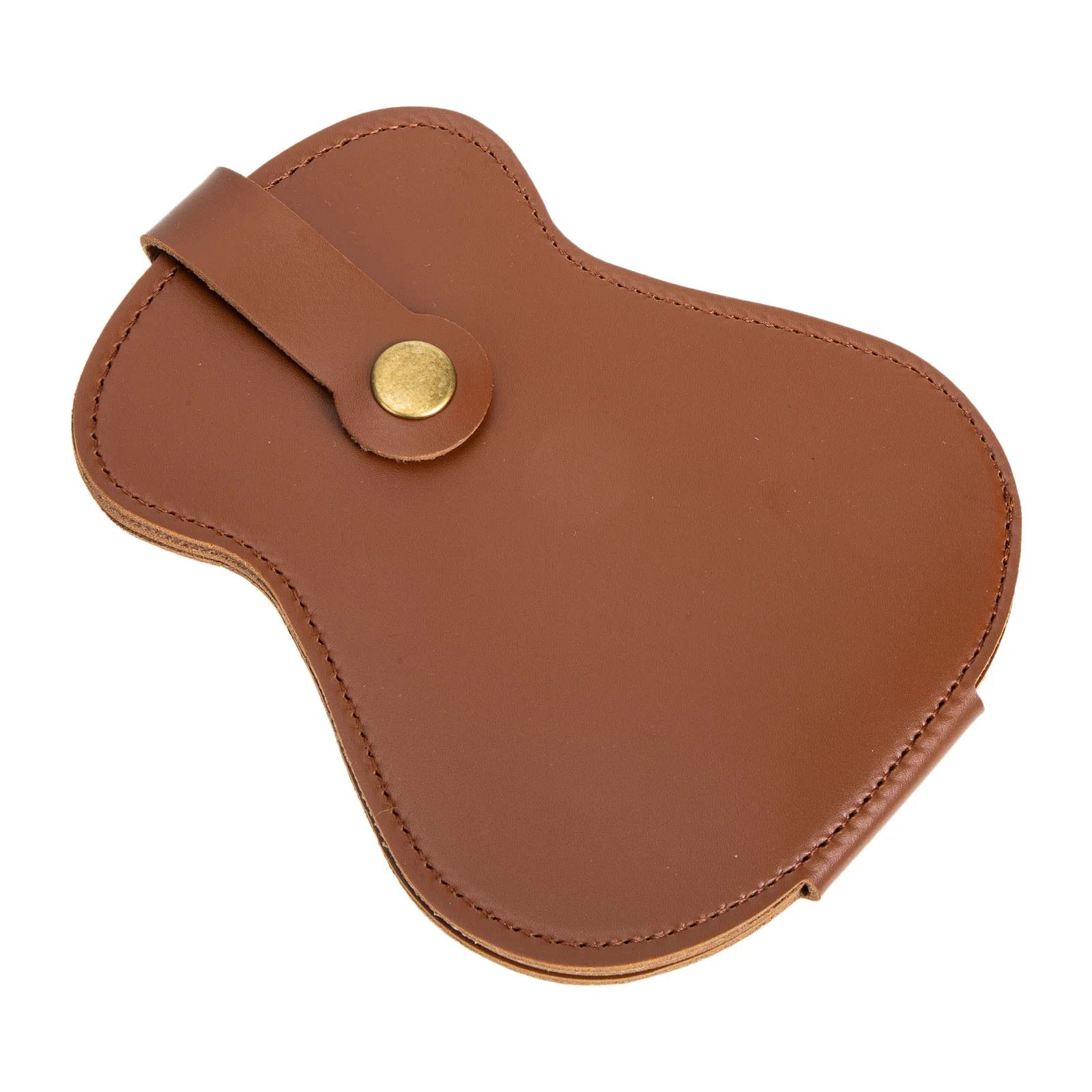 

Guitar Pick Bag Collapsible Container Pu Plectrum Case Portable Plectrums Storage Holder