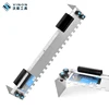 Home Wall Curved Handle Multifunctional Decoration Stainless Steel Super Long Square Notched Trowel For Large Format Tiles 2