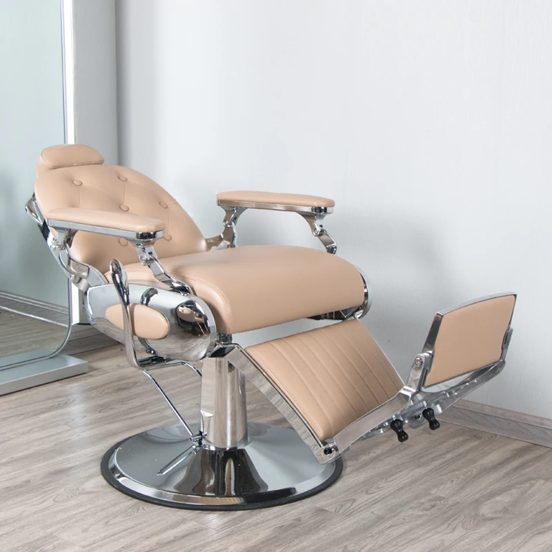 

Swivel Cosmetic Barber Chair Luxury High Adjustable Hair Cutting Wash Workshop Barber Chair Saddle Cadeiras Tattoo Furnitures