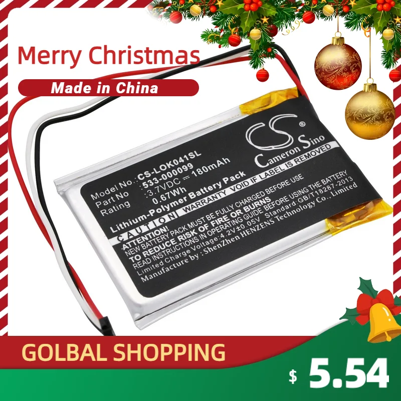 Tastiera, Mouse 180Mah / 0.67Wh Batteria Per Logitech Keys-To-Go Ik1041 533-000099 Ahb222535Pjt