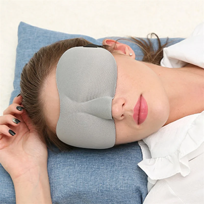 

3D Sleep Eye Masks Cover Portable Travel Comfort Eyepatch Shading Eyeshade Health Sleeping Eye Care Design Soft Tools Women Men
