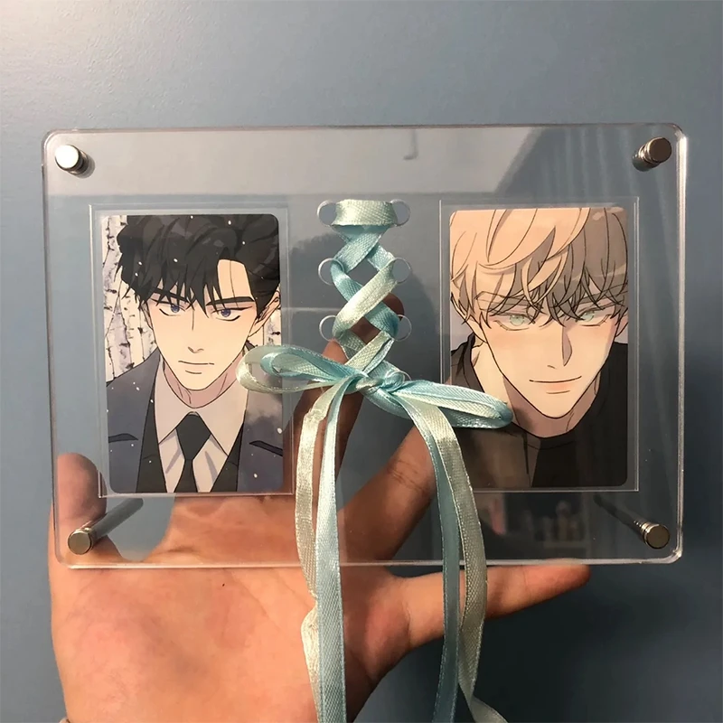 Kpop Photocard Stand Acrylic Picture Frame Photocard Display Frame Idol Cards Photo Room Desktop Decor Marcos Para Fotos acrylic display holder photo frame