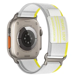 Versatile Trail Loop Strap for 38 40 41 S10 - 42 mm (Yellow Beige - Nylon)