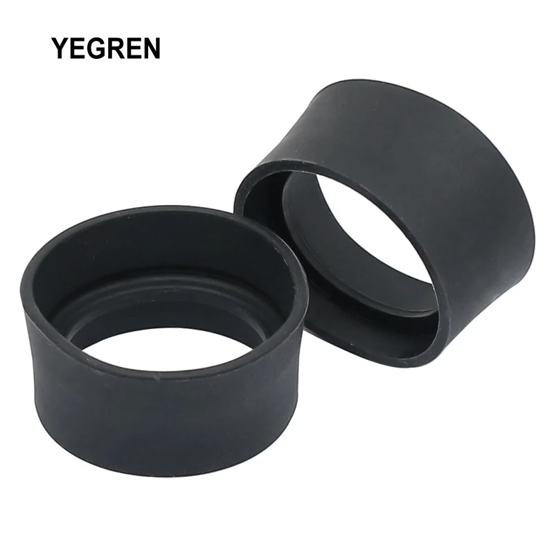 One Pair Black Rubber Eye Cups Eye Guards Caps for 2930 mm Microscope