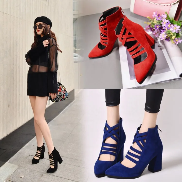 

Босоножки женские на каблуке-шпильке, черные туфли с эластичным ремешком, весна-лето 2024