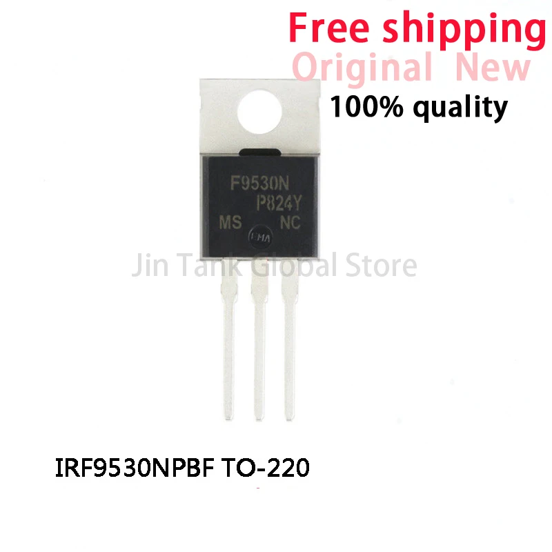 10pcs-lot-IRF9530NPBF-IRF9530N-IRF9530-TO-220-MOSFET-P-100V-14A-New