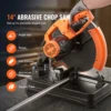 VEVOR 2300W Abrasive Chop Saw 14"/355mm Blade Diameter Cut Off Saw Steel Cutting Machine 0-45° Adjustable Angle Miter Saw 2