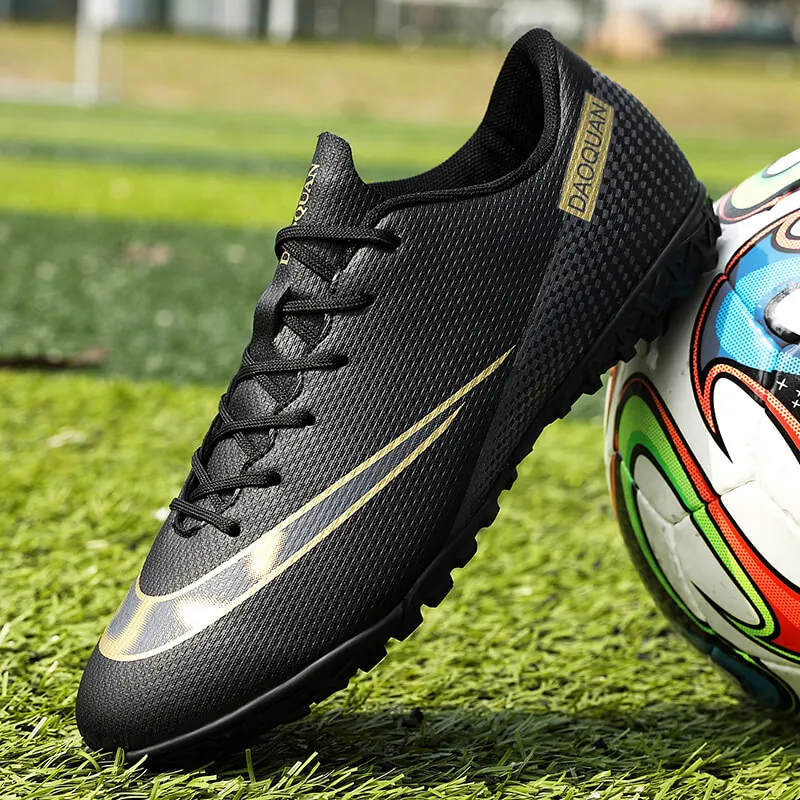 Turf Shoes Men Hard Court Youth Soccer Cleats Ultralight Women Football Boots Anti Skid Big Size TF Chuteira football shoes