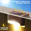 8x LED Solar Deck Lights Outdoor Solar Path Garden Light Waterproof Solar Step Lamps Decoration for Patio Stair Fence Courtyard 4