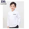 Cotton Polo Kids Shirts Custom Logo Design DIY Print Embroidery  Soft Comfortable And Skin-Friendly Long Sleeve Boy's Polos 2