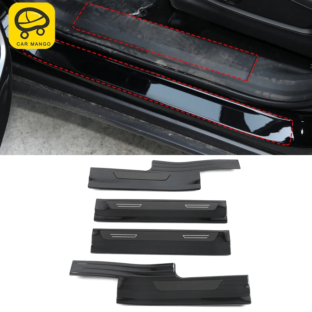 

For Geely Okavango Proton X90 Auto Car Accessories Door Scuff Plate Welcome Pedal Threshold Protector Stainless Decoration