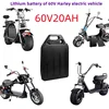 Air fast transportation New Full Capacity Power 18650 Lithium Battery 60V20ah-100ah Lithium Battery Pack Suitable for 250-2000W 1