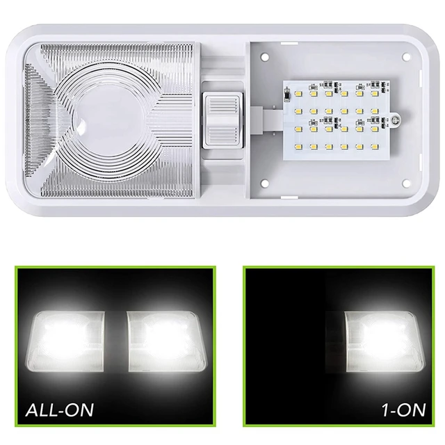 1 Pc DC 12V LED RV Ceiling Dome Light Interior Lighting Trailer Camper RV  Lights for Camper RV Interior Accessories - AliExpress