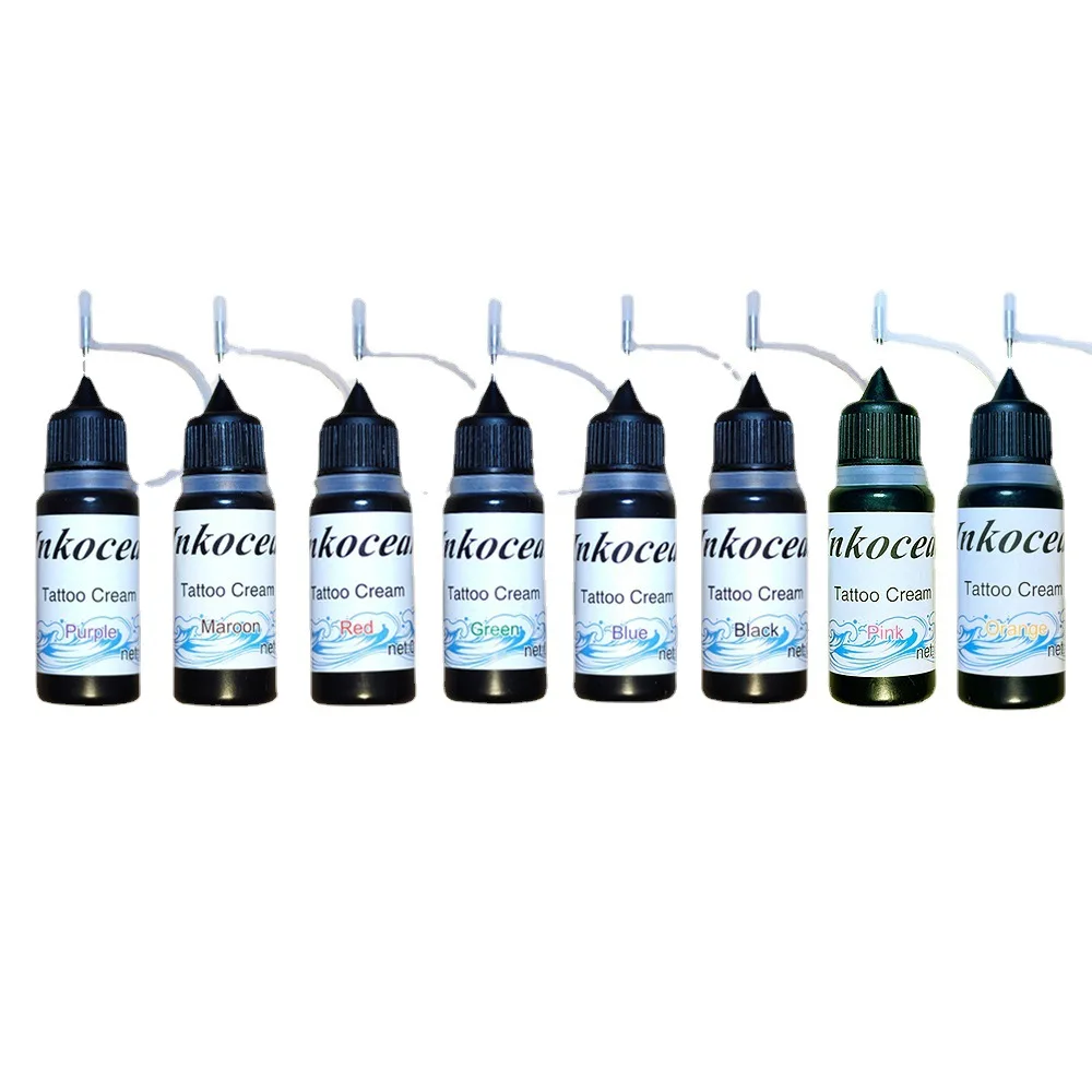 10ml Henna Temporary Tattoo Liquid DIY Tattoo Juice Ink Semi-permanent Waterproof For Body Art Paint Long-lasting Safe tattoo ink tattoo ink pigment tattoo ink kit
