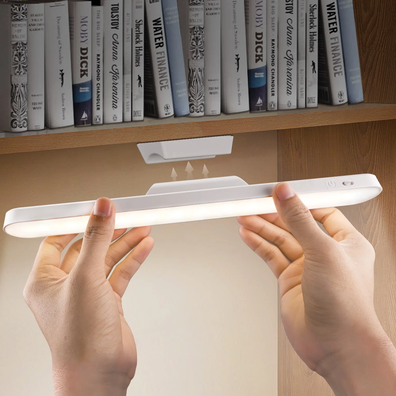 LED Desk Lamp USB Rechargeable Stepless Dimming Table Lamp Hanging Magnetic Bedroom Cabinet Mirror Reading Night Lights led light,desk lamp,night light,led desk lamp