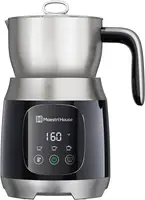 House Milk Frother, 21OZ Variable Temp and Froth Thickness Milk Frother and Steamer, Smart Touch Control Milk Warmer, Di 1