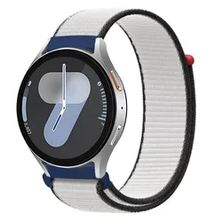 Breathable Nylon Strap Wristband - 20mm/22mm Adjustable Bracelet - 20mm Watch Band (South Korea)