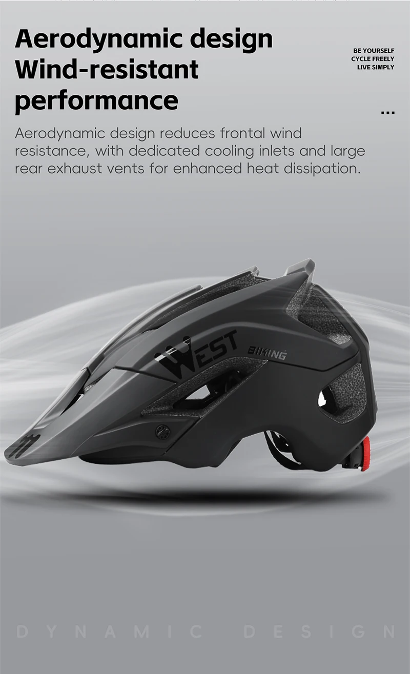 WEST RADFAHREN Fahrrad Helm Ultraleicht 56-62cm Atmungs MTB Rennrad Helme Männer Frauen Sicherheit Casco Ciclismo Radfahren helm – Detail 4