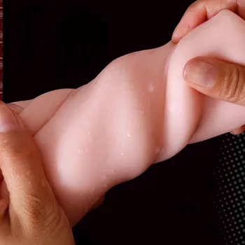 Aritificial Mouth Cup Sex Toys for Men Pocket Pussy Deep Throat Tongue Soft Silicone Mould Oral Masturbator Adult Aircraft Cup 4