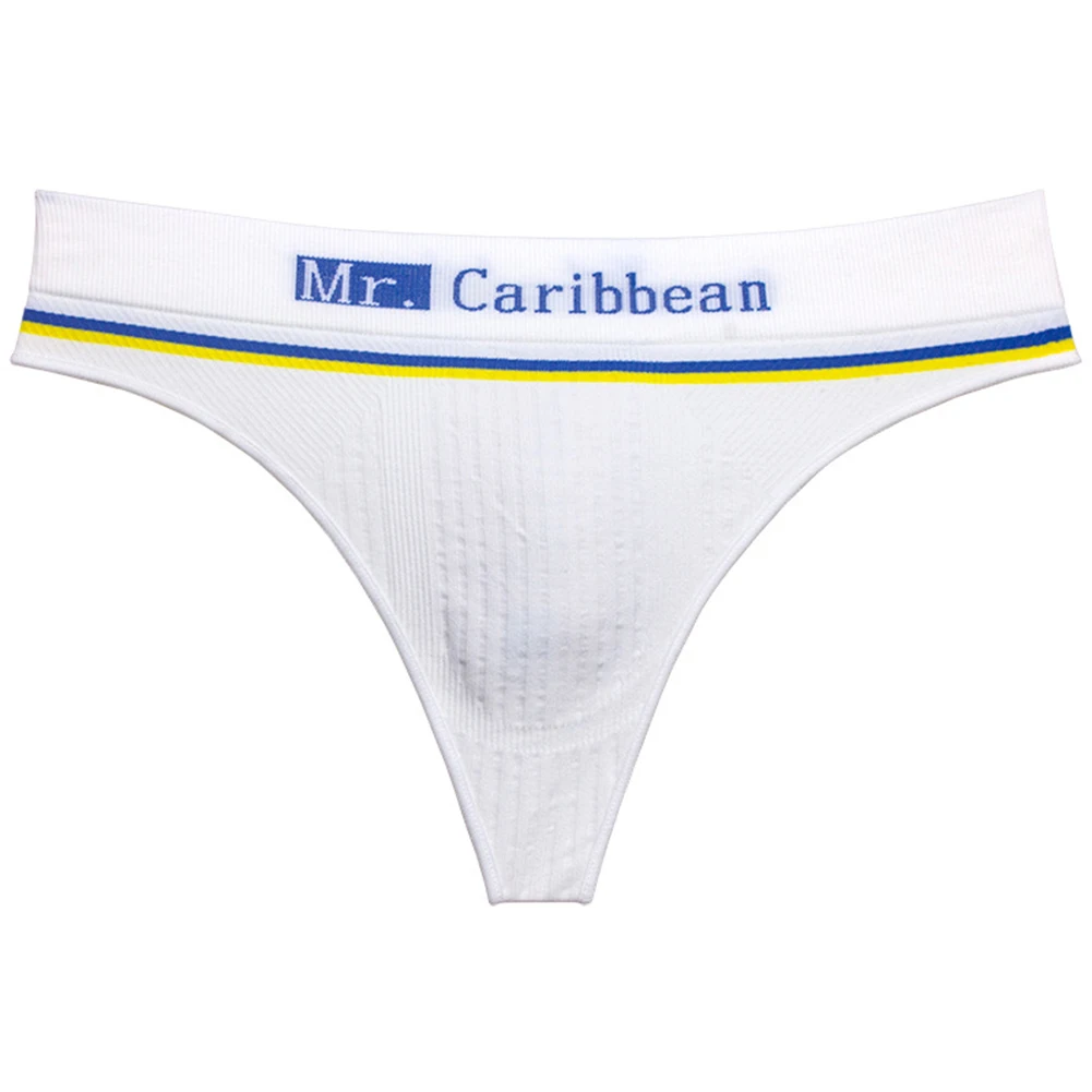 

Sexy Men Thong Seamless T-back Bikini Panties Soft Thread Skin Friendly Briefs Cool Middle Waist Underwear Erotic Lingerie