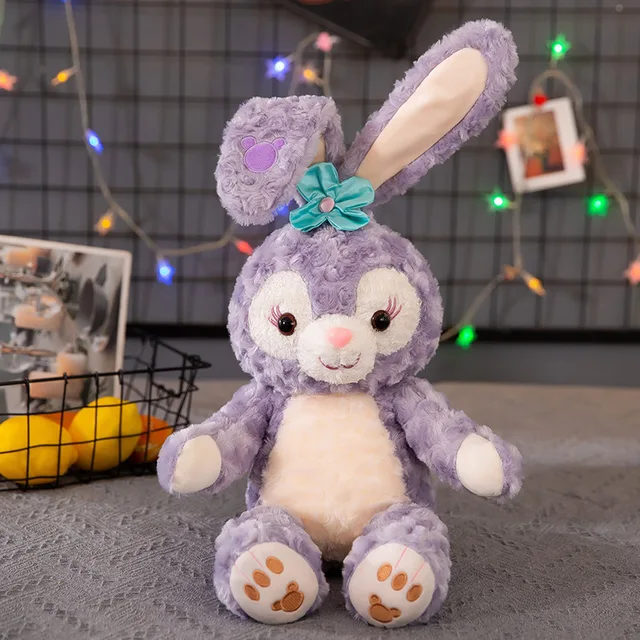 Cute Rabbit Plush Stuffed Doll Toy Long Ear Rabbit Plush Cushion Pillow Rabbit Doll Ornament Gift