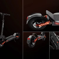 Trottinette électrique pliable JOYOR S10-S-Z, moteur 2000W, batterie 60V18Ah, autonomie 75 km et vitesse maximale 60 km/h, pneus 10 pouces, trottinette électrique pour trajets urbains 7