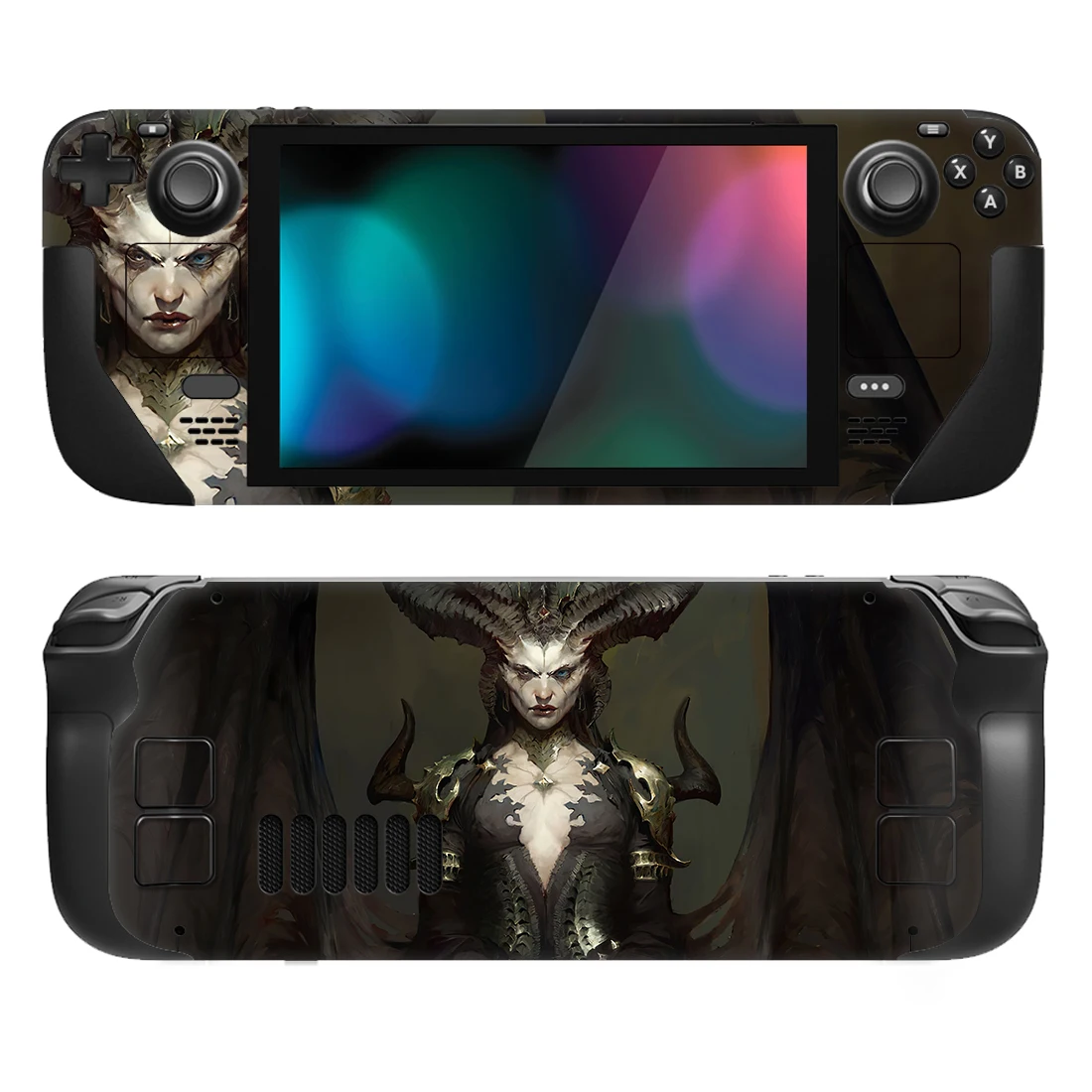 Diablo Iv Style Vinyl Sticker Per Steam Deck Console Protector Accessori Di Gioco Skin Sticker