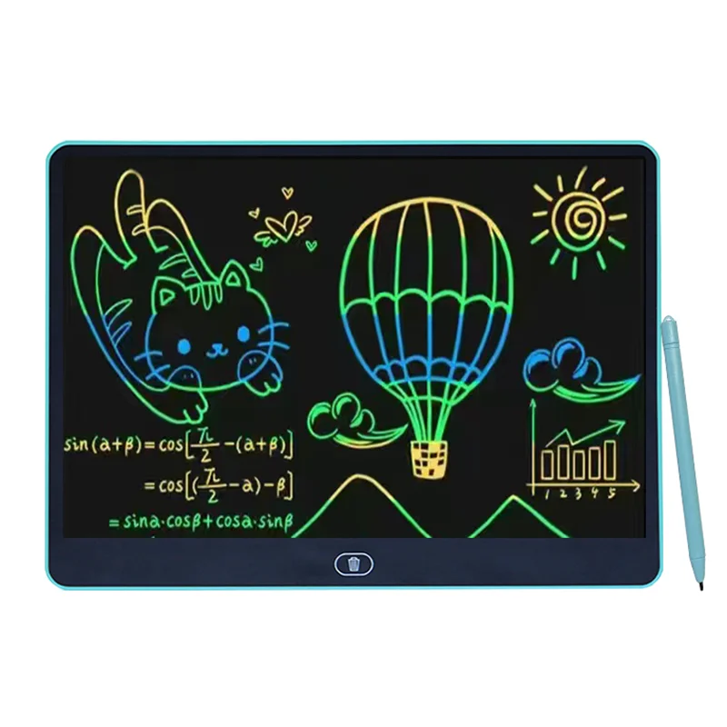 디지털 매직 칠판 LCD 필기 태블릿, 미술 그림 도구, 어린이 장난감, 두뇌 게임 전자 드로잉 보드, 어린이 최고의 선물, 16 인치
