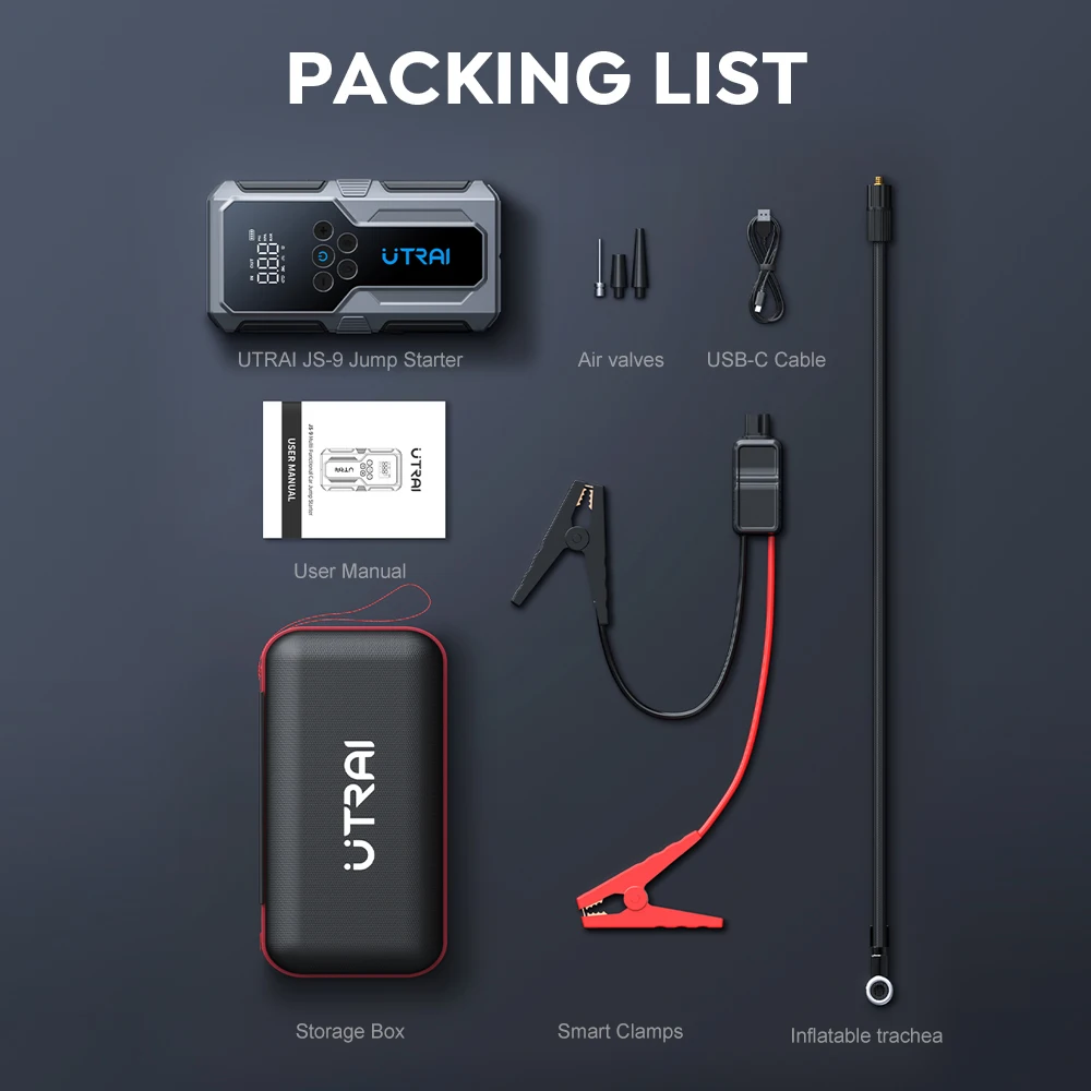 محفز بطارية فاخر 1500A مضخة هواء