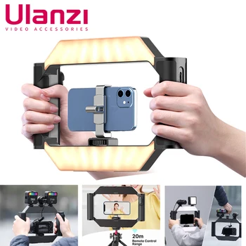 Ulanzi U-Rig Phone Photography LED Lamp With Bluetooth Video Rig for Filmmaking For iPhone Samsung Smartphone Video Stabilizer 1