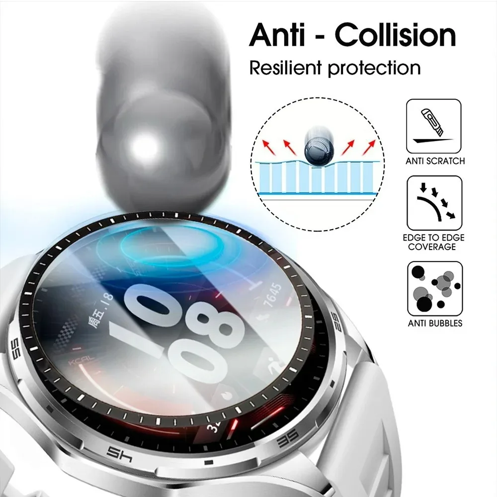 Pack of Screen Protectors for Honor Watch 6Plus - HD Clear, Anti-Scratch, Flexible Films