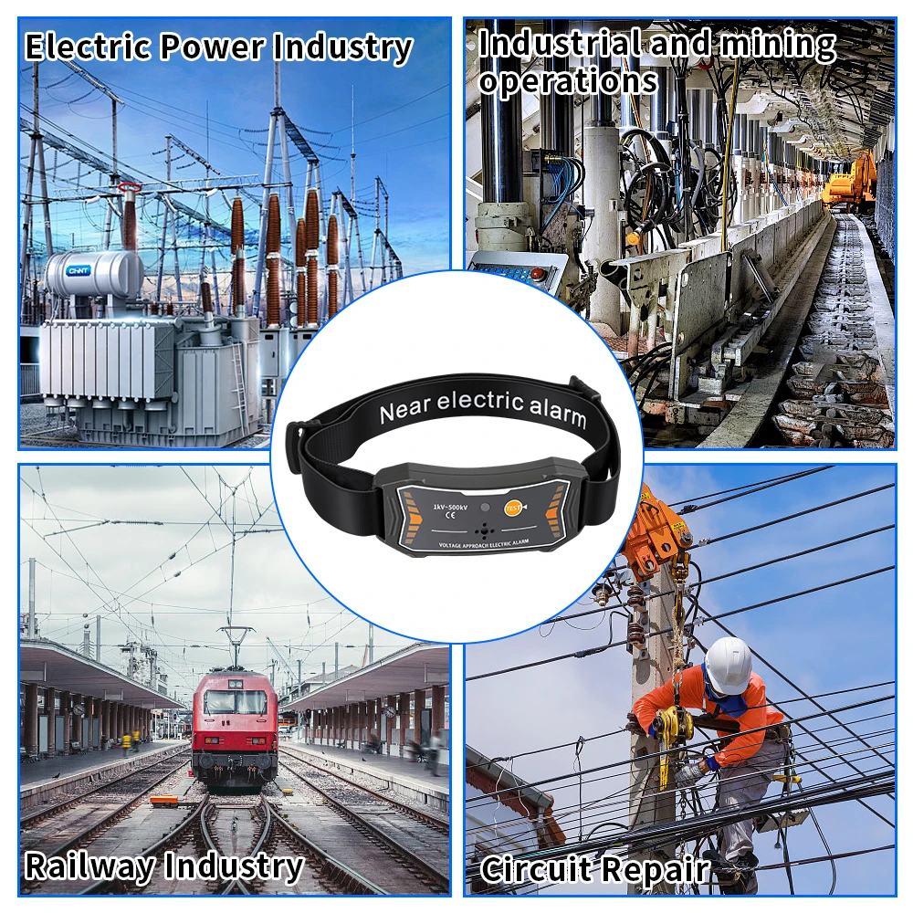SNAKOL SK9060AH 고전압 전기 감지기 1KV-500kv 비접촉식 고전압 접근 전기 경보기 (음향 및 시각 경고 기능 포함)